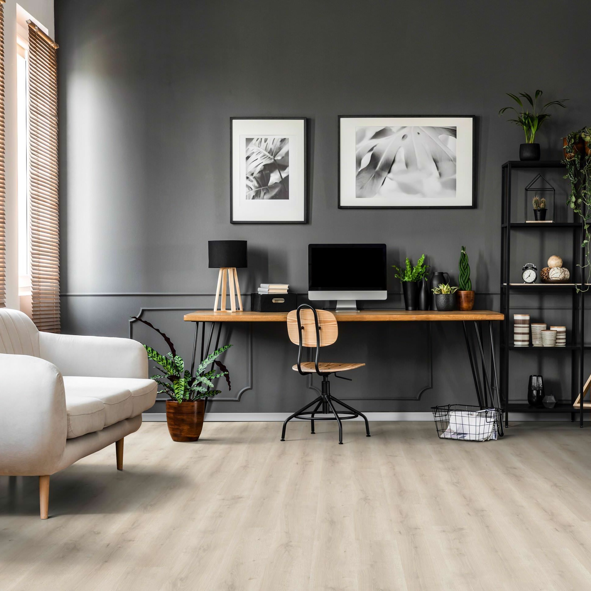 HARO Laminat Eiche Breda weiß strukturiert Landhausdiele 4V | Sonderedition NKL32-4018427540661
