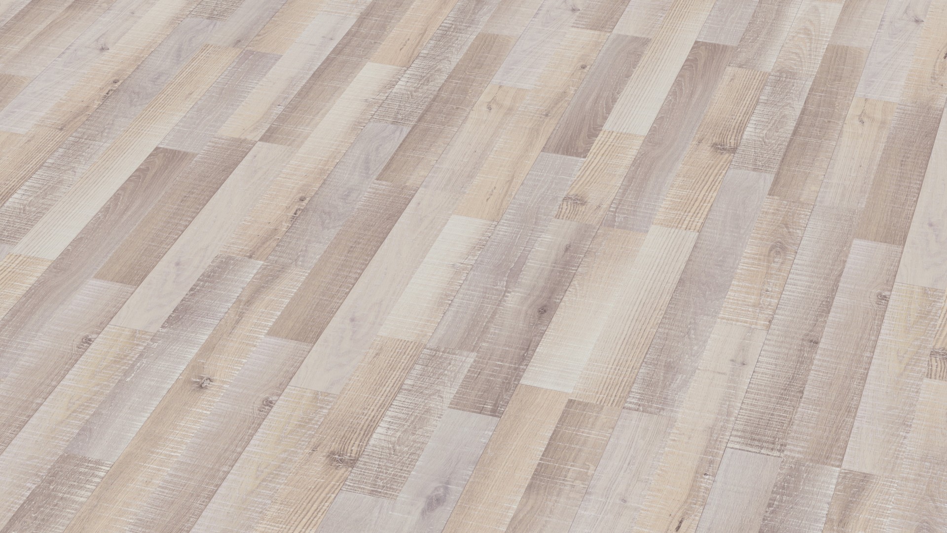 TER HÜRNE Laminat Eiche sägerau-grauweiß Schiffsboden 2-Stab F10 | Classic Line | 9 m²-4012853068454