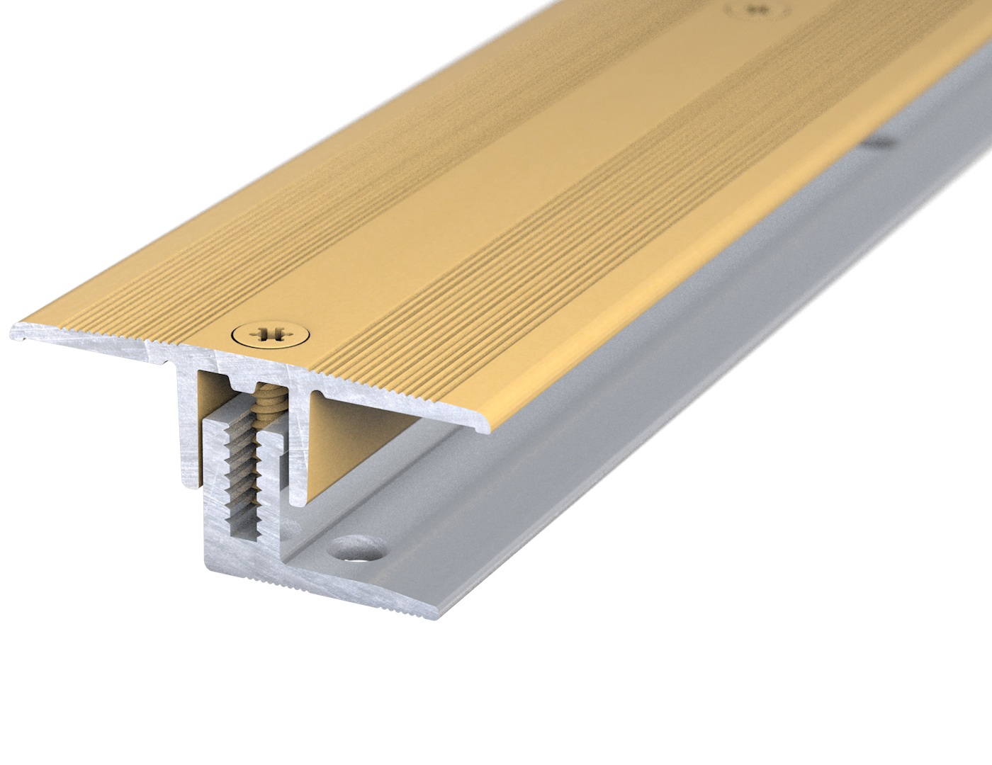 PRINZ Übergangsprofil Aluminium Gold 100 cm-4012406207606