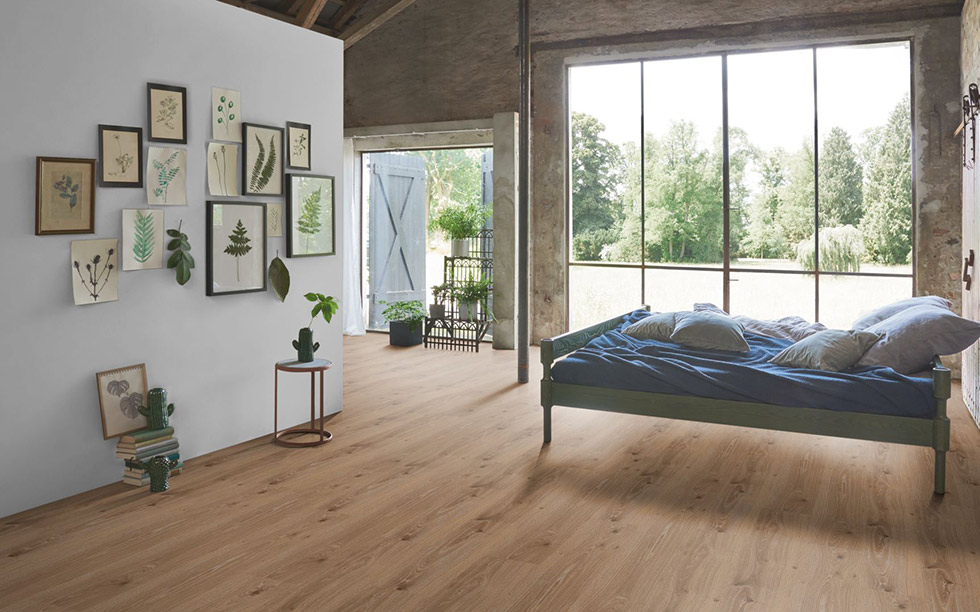 PARADOR Laminat Eiche dunkel gekälkt Landhausdiele Gebürstete Struktur | Urban 8-32 | 12 m²-4014809226475