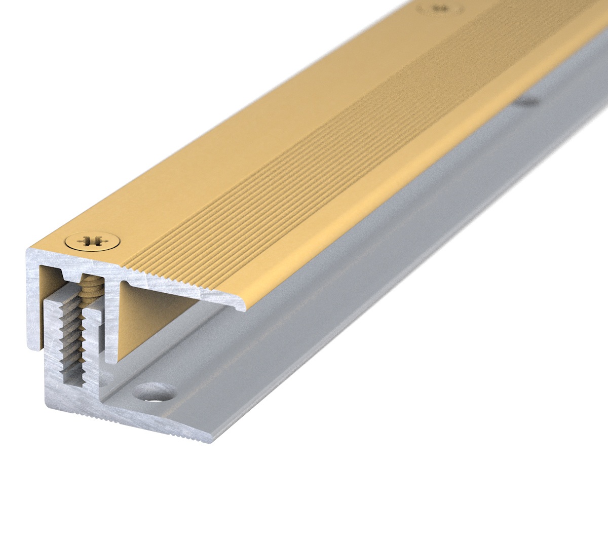 PRINZ Abschlussprofil Aluminium Gold 90 cm-4012406207521