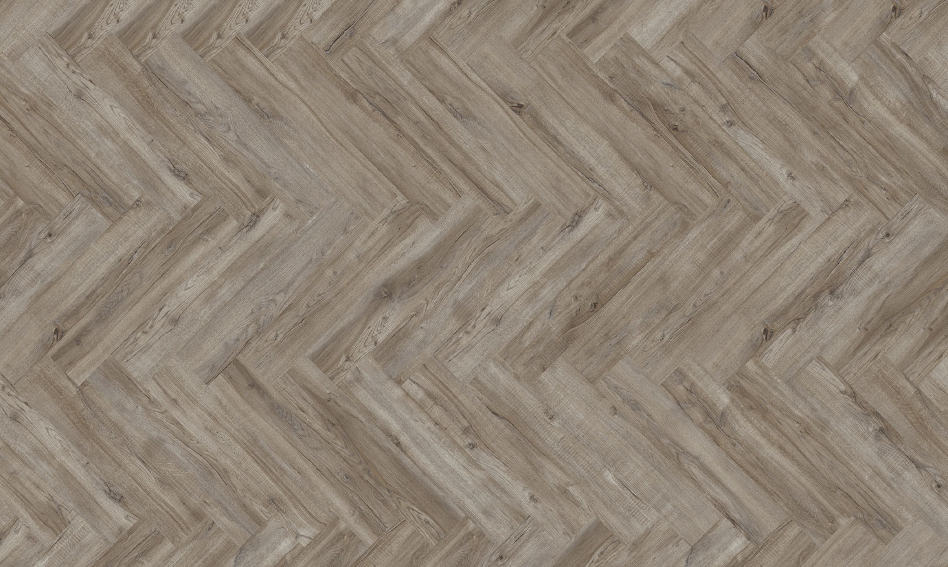 TER HÜRNE Laminat Eiche Cave 4-seitige V-Fuge Y03 | Herringbone Edition-4012853162305