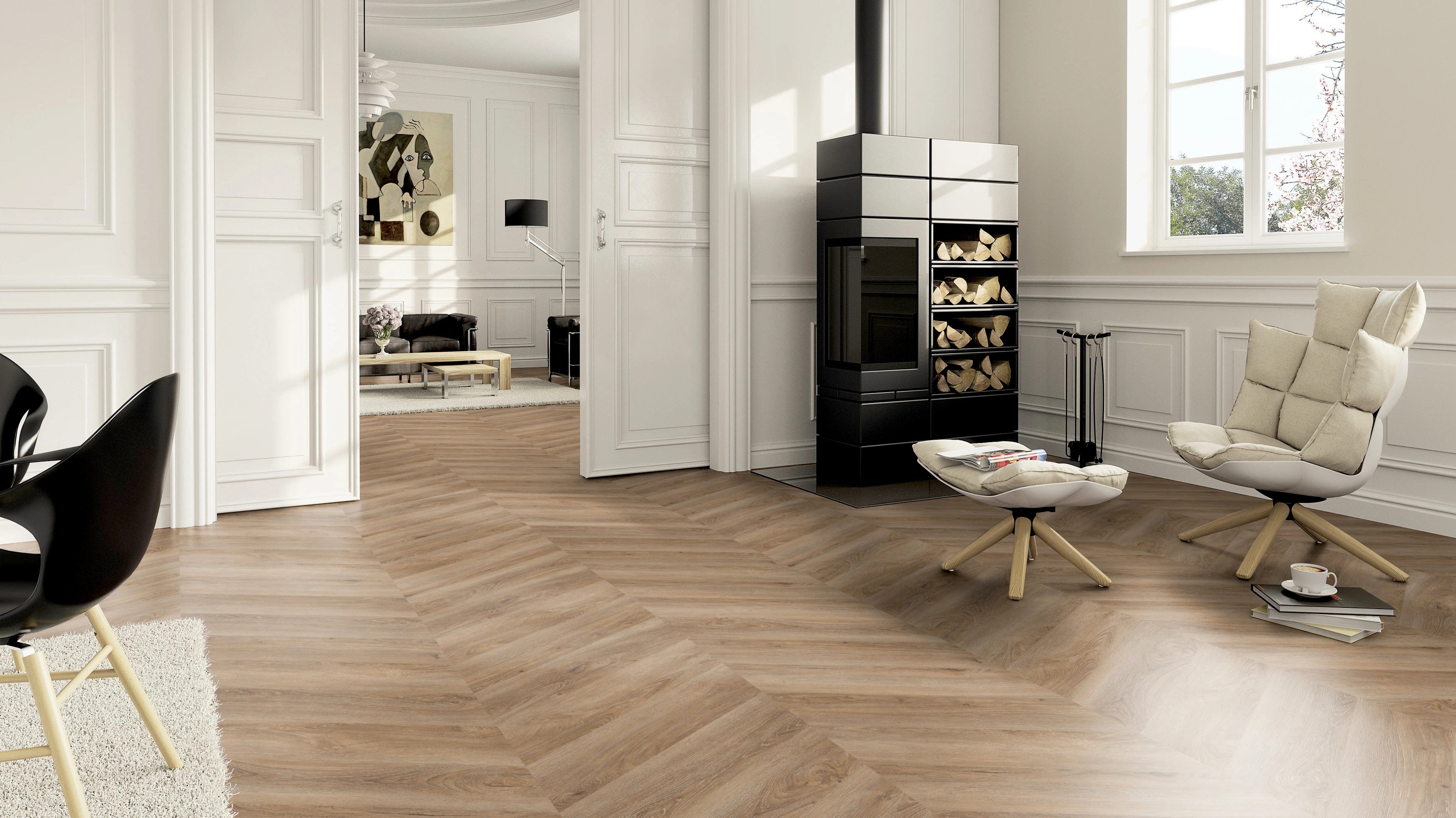 TER HÜRNE Design-Vinylboden Eiche Malaga Chevron | Perform-4012853176210