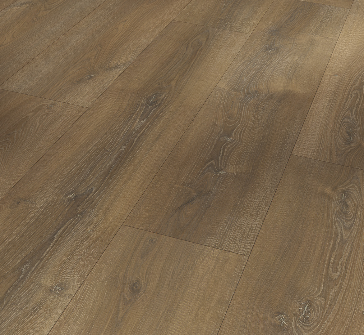 PARADOR Laminat Eiche Montana gekälkt Landhausdiele Naturmattstruktur 4-seitige V-Fuge | Hydron 600-4014809240594
