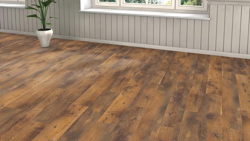 HARO Laminat Eiche Altholz strukturiert matt Landhausdiele 4V | Tritty 100 | 2.Wahl | 20 m²-4018427310653