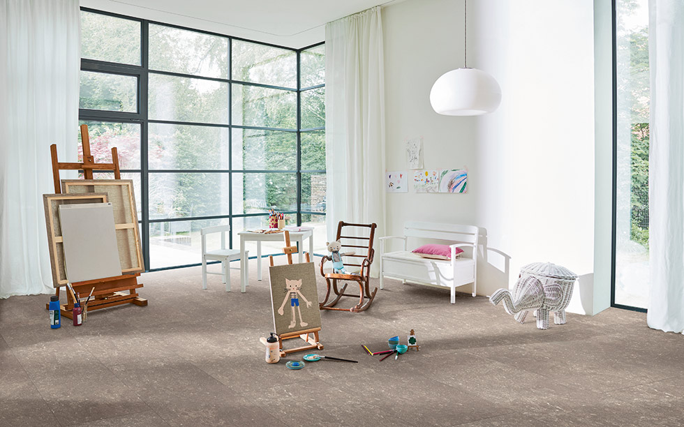 PARADOR Designboden Granit perlgrau Steinstruktur 4-seitige Fase | Modular ONE | 10 m²-4014809226611