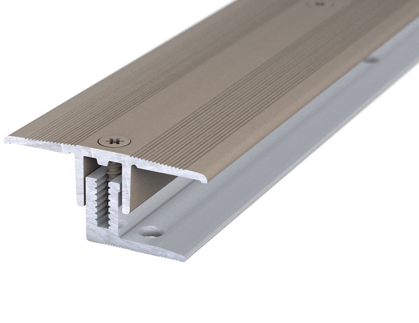 PRINZ Übergangsprofil Aluminium Edelstahl 100 cm-4012406207705 PRINZ Übergangsprofil Aluminium Edelstahl 100 cm-4012406207705
