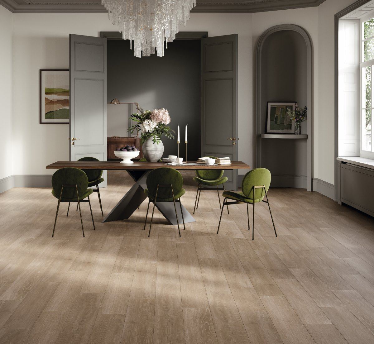 PARADOR Laminat Eiche Skyline perlgrau Landhausdiele Naturmattstruktur 4V | Classic 1050-4014809263838 PARADOR Laminat Eiche Skyline perlgrau Landhausdiele Naturmattstruktur 4V | Classic 1050-4014809263838