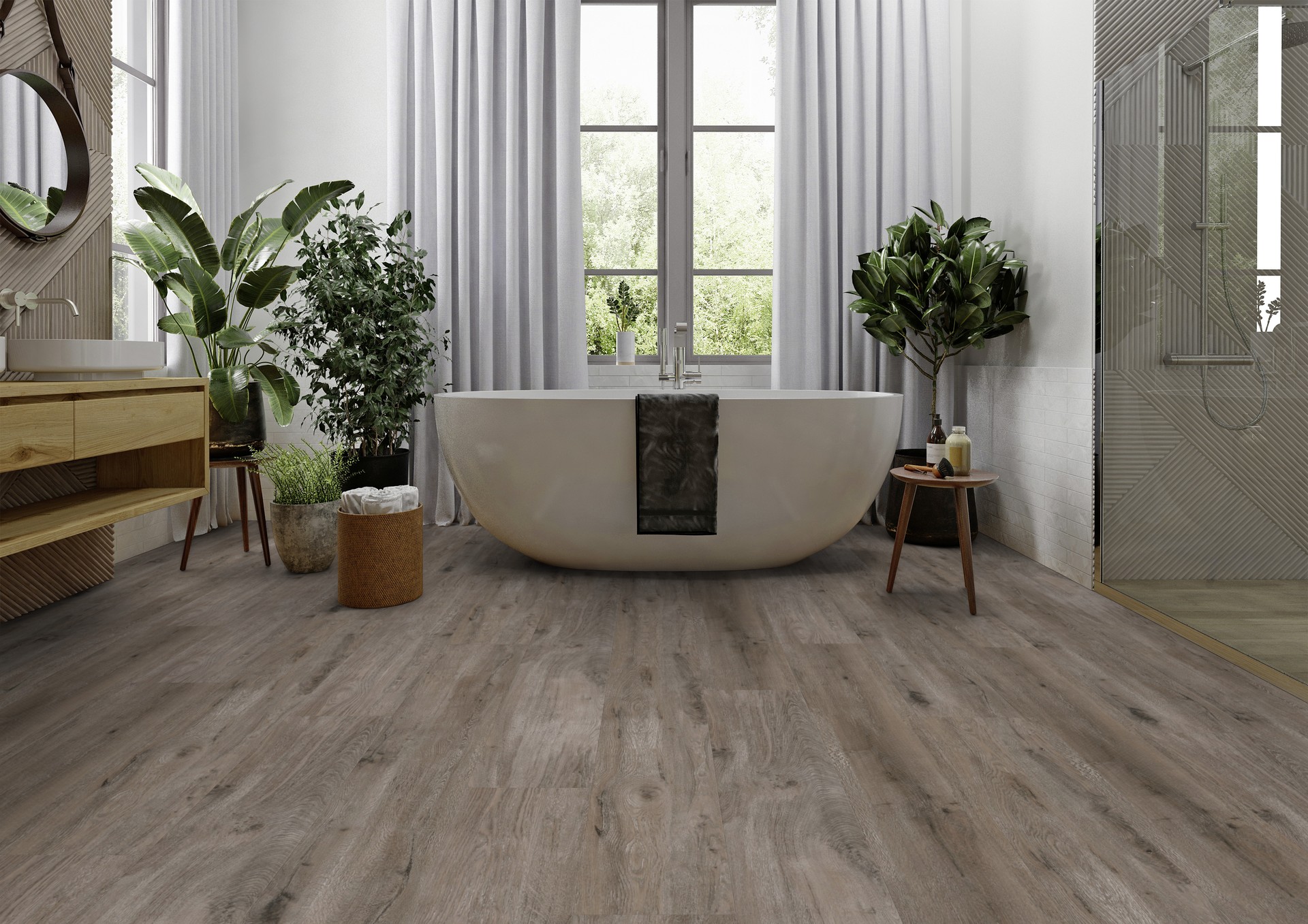 TER HÜRNE Design-Vinylboden Eiche Bangkok Lange Landhausdiele D23 | Grand Choice Perform-4012853152061