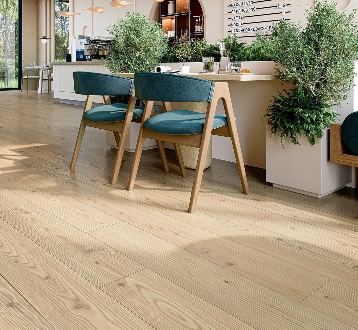 PARADOR Laminat Lärche Yukon Landhausdiele Seidenmatte Struktur 4-seitige V-Fuge | Classic 1050 | 34 m²-4014809268086