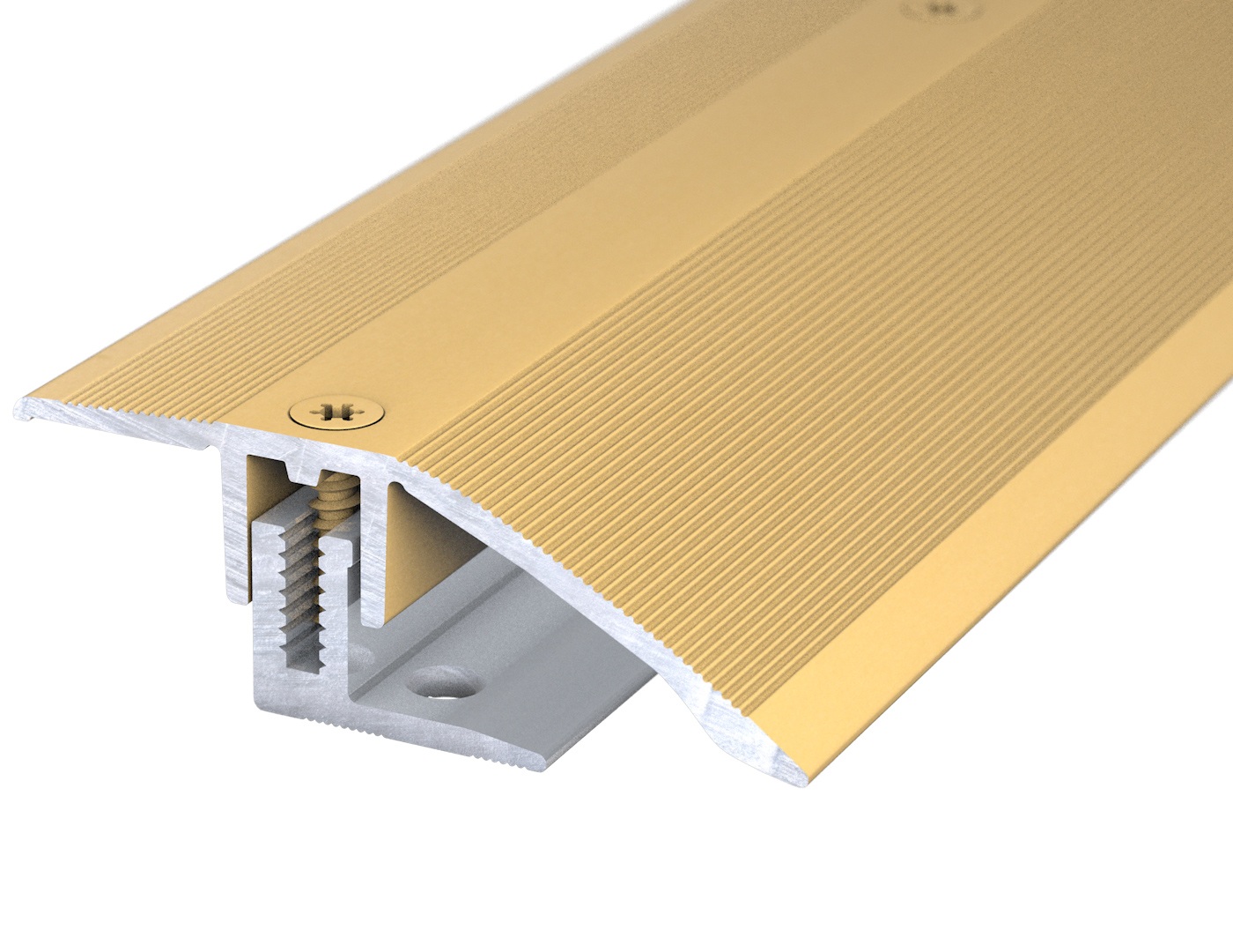 PRINZ Anpassungsprofil Aluminium Gold 100 cm-4012406207729