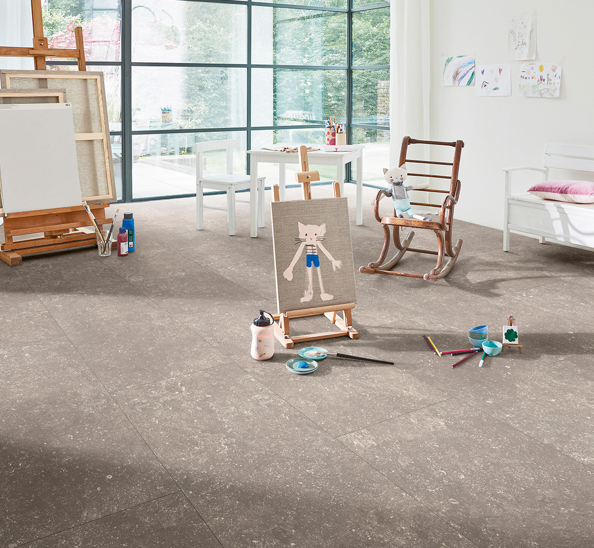 PARADOR Designboden Granit felsengrau Steinstruktur 4-seitige Fase | Basic | 14 m²-4014809265894 PARADOR Designboden Granit felsengrau Steinstruktur 4-seitige Fase | Basic | 14 m²-4014809265894