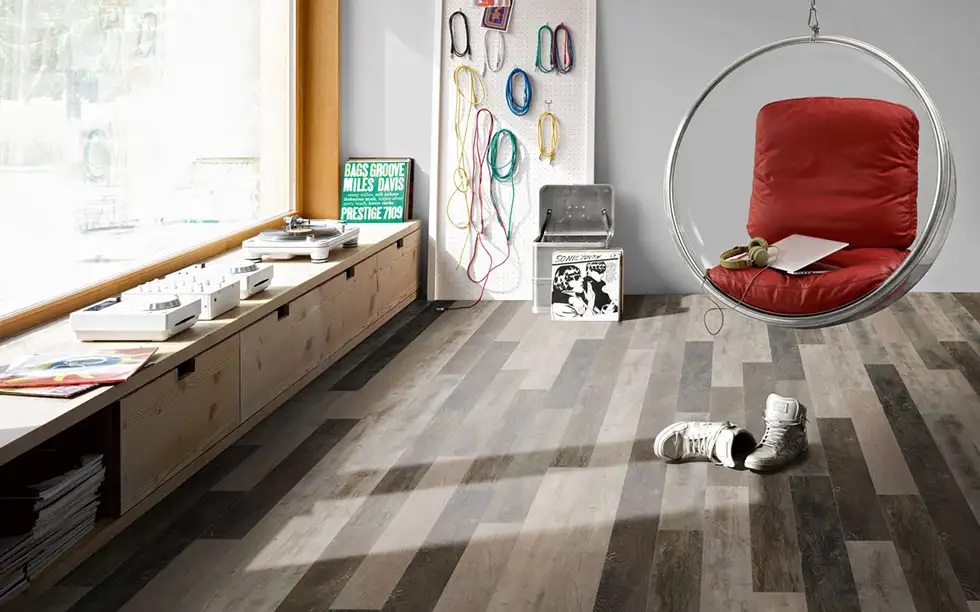 PARADOR Laminat Shufflewood wild Seidenmatte Struktur 4-seitige V-Fuge | Trendtime 1-40148092678706