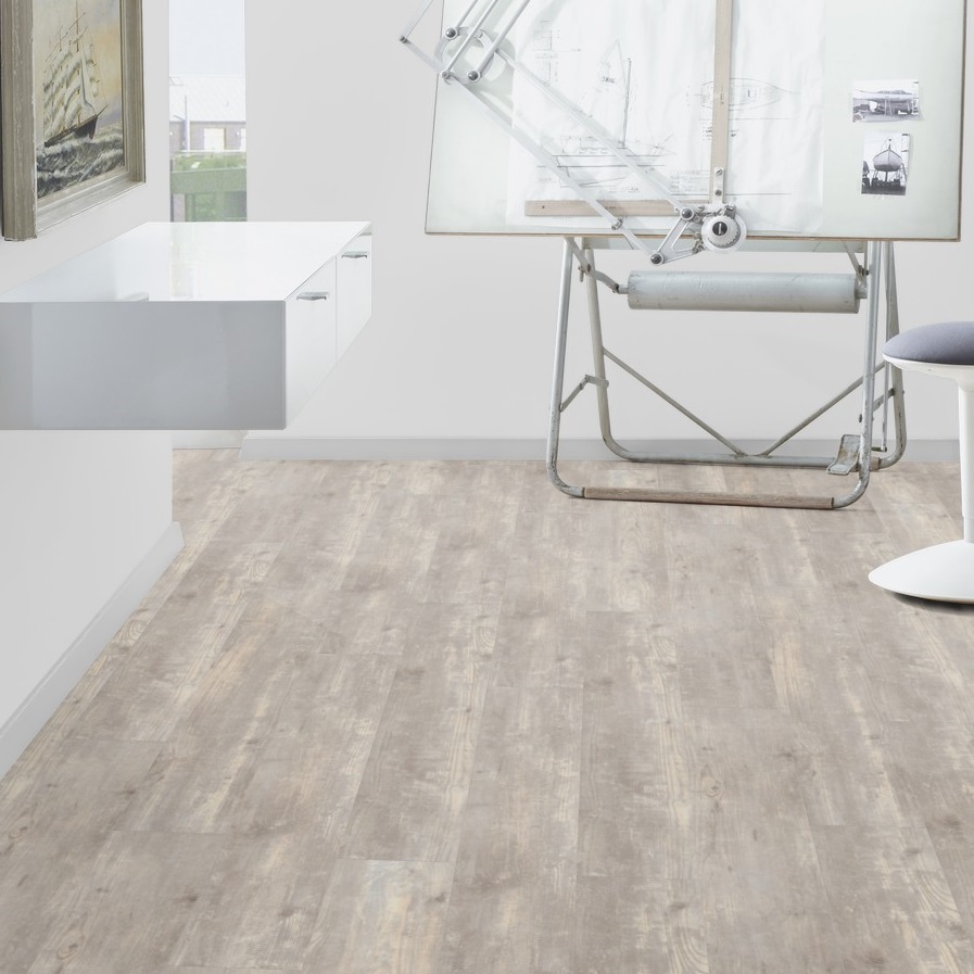 TER HÜRNE Vinylboden Pinie Malmö grau Landhausdiele I01 | Straight Choice-4012853110849